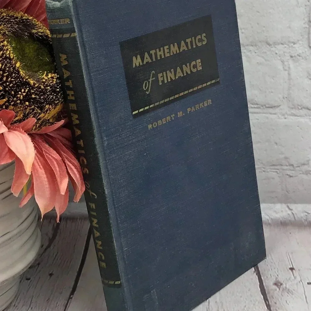 Vintage 1956 MATHEMATICS OF FINANCE textbook